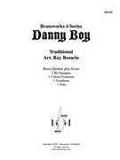 Danny Boy by Traditional - Rosario - for Brass Quintet