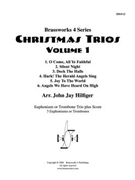 Christmas Trios Vol. 1 by Various - Hilfiger John Jay - for Euphonium