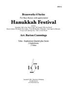 Hanukkah Festival by Various - Cummings - for Tuba / Euphonium Quartet