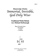 Immortal Invisible God Only Wise by Traditional - McDonough Michael - for Brass Trio