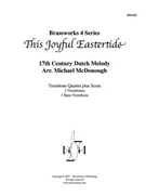This Joyful Eastertide by Traditional - McDonough Michael - for Tbn. Quartet