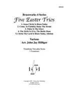 5 Easter Trios by Various - Hilfiger John Jay - for Trombone Trio