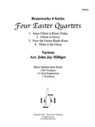 4 Easter Quartets by Various - Hilfiger John Jay - for Brass Quartet