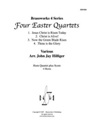 4 Easter Quartets by Various - Hilfiger John Jay - for Horn Quartet