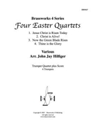 4 Easter Quartets by Various - Hilfiger John Jay - for Tpt. Quartet