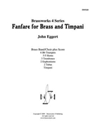 Fanfare for Brass and Timpani by Eggert for Brass Ensemble