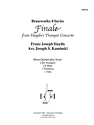 Finale from Haydn’s Trumpet Concerto by Haydn Joseph - Kaminski - for Brass Quintet
