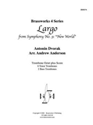 Largo from Symphony No. 9 New World by Dvorak Antonin - Anderson - for Tbn. Ens.