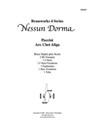 Nessun Dorma by Puccini Giacomo - Aliga Chet - for Brass Septet