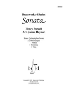 Sonata by Purcell - Haynor James - for Brass Quintet
