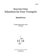 Salutation for Four Trumpets by Owen for Tpt. Quartet