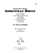 Christmas Duets by Various - Hilfiger John Jay - for Brass Duet