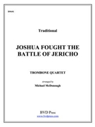 Joshua Fought the Battle of Jericho by Traditional - McDonough Michael - for Tbn. Quartet
