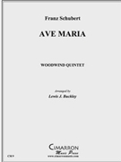 Ave Maria by Schubert Franz - Buckley Lewis J - for WWind Quintet