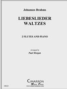Eight Liebeslieder Waltzes by Brahms Johannes - Morgan Paul - for Flute Duet