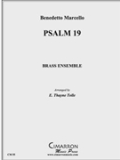 Psalm 19 by Marcello Benedetto - Tolle Thayne - for Brass Ensemble