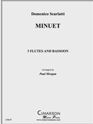 Minuet by Scarlatti Domenico - Morgan Paul - for WWind Quartet