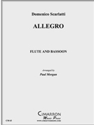 Allegro by Scarlatti Domenico - Morgan Paul - for WWind Duet