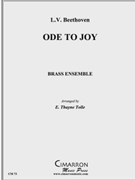 Ode to Joy by Beethoven Ludwig van - Tolle Thayne - for Brass Ensemble