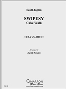 Swipesy Cake Walk by Joplin Scott - Werden David - for Tuba / Euphonium Quartet