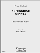 Arpeggione Sonata by Schubert Franz - Werden David - for Bassoon. Solo