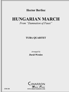 Hungarian March by Berlioz Hector - Werden David - for Tuba / Euphonium Quartet