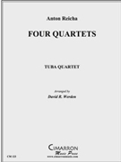 Four Quartets by Reicha Anton - Werden David - for Tuba / Euphonium Quartet