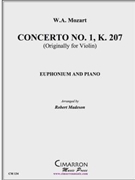 Concert No. 1 K. 207 by Mozart Wolfgang Amadeus - Madeson Robert - for Tuba / Euphonium Solo
