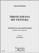 Triste Espana Sin Ventura by Encina J. - Buttery Gary - for EuphoniumSolo