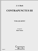 Contrapunctus III by Bach Johann Sebastian - Nelson Mark - for Tuba / Euphonium Quartet