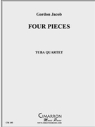 Four Pieces for Tuba Quartet by Jacob Gordon for Tuba / Euphonium Quartet