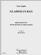 Gladiolus Rag by Joplin Scott - Myers David - for Brass Quintet