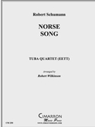 Norse Song by Schumann Robert - Wilkinson Robert - for Tuba / Euphonium Quartet