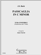 Passacaglia in C Min by Bach Johann Sebastian - Garrett James - for Tuba Ens.