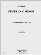 Fugue in C Min by Bach Johann Sebastian - Garrett James - for Tuba Ens.