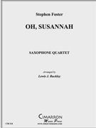 Oh Susannah by Foster S - Buckley Lewis J - for Sax (SATB)
