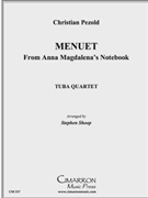 Menuet by Pezold C - Shoop Stephen - for Tuba / Euphonium Quartet