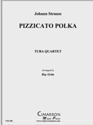 Pizzicato Polka by Strauss J - Grim Ray - for Tuba / Euphonium Quartet