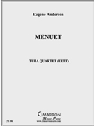 Minuet by Anderson Eugene for Tuba / Euphonium Quartet