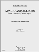 Violin Sonata in F Min Op. 4 by Mendelssohn Felix - Madeson Robert - for EuphoniumSolo