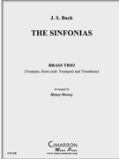 Sinfonias by Bach Johann Sebastian - Howey Henry - for Brass Trio