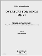 Overture for Winds op. 24 by Mendelssohn Felix - Patterson Donald - for Mixed Ens.