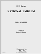 National Emblem by Bagley Edwin Eugene - Wilkinson Robert - for Tuba / Euphonium Quartet