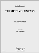 Trumpet Voluntary by Bennett J - Battenberg Tom - for Brass Quintet