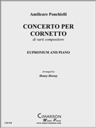 Concerto per Cornetto Op. 198 Partitura N. 184 by Ponchielli Amilcare - Howey Henry - for EuphoniumSolo