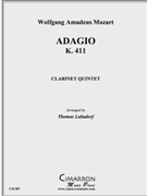 Adagio K. 411 by Mozart Wolfgang Amadeus - Labadorf Thomas - for Clt. Choir