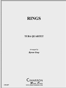 Rings by Gray - Gray Byron - for Tuba / Euphonium Quartet