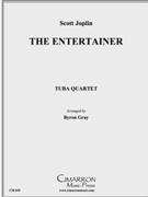 Entertainer The by Joplin Scott - Gray Byron - for Tuba / Euphonium Quartet