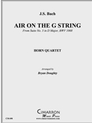 Air on the G String by Bach Johann Sebastian - Doughty Bryan - for Horn Quartet