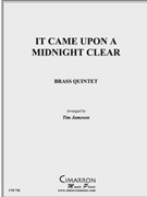 It Came Upon a Midnight Clear by Traditional - Jameson Tim - for Brass Quintet